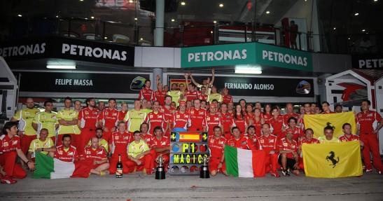 GP Malezji 2012 - niedziela