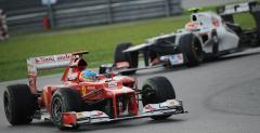 Ferrari prosio Pereza, aby troszczy si na torze o Alonso