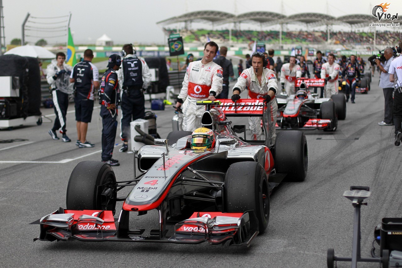 GP Malezji 2012 - niedziela