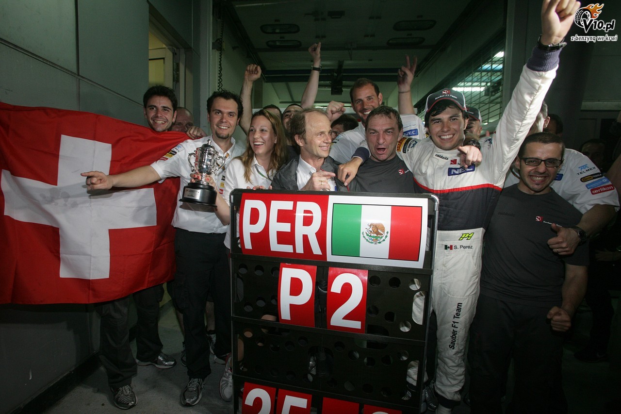 GP Malezji 2012 - niedziela