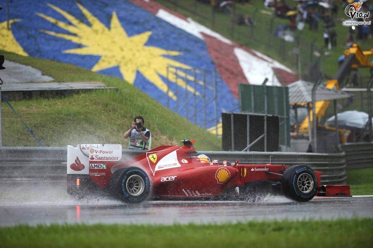 GP Malezji 2012 - niedziela