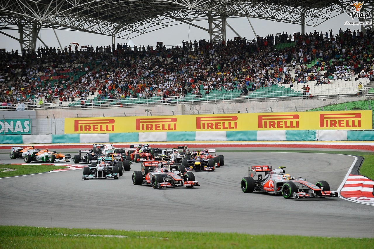 GP Malezji 2012 - niedziela