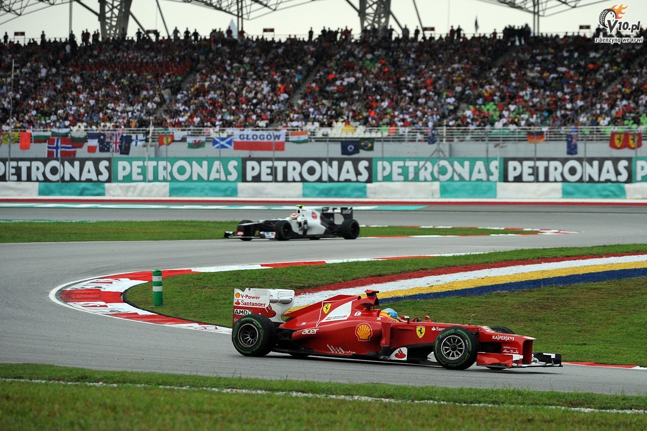 GP Malezji 2012 - niedziela