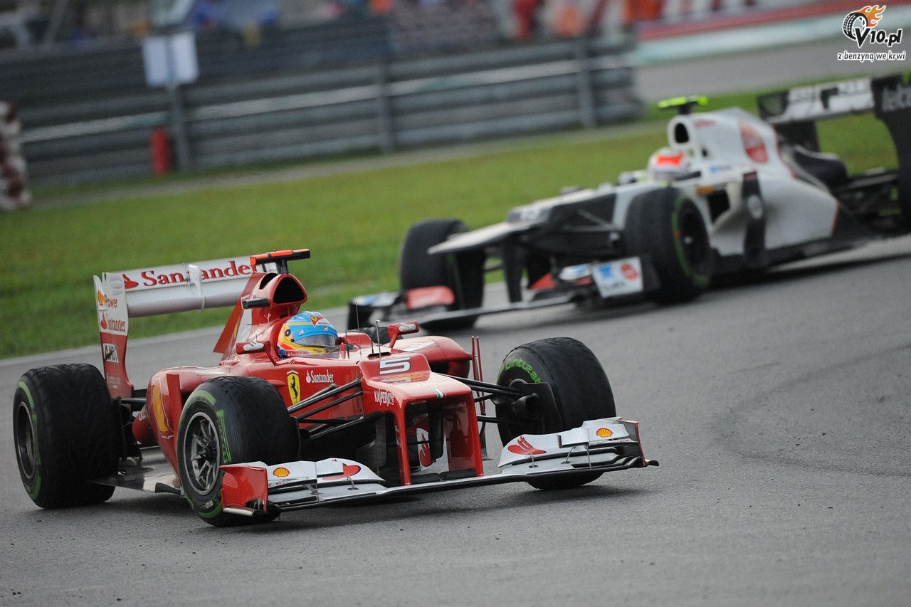 GP Malezji 2012 - niedziela