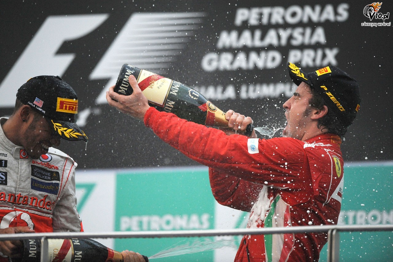 GP Malezji 2012 - niedziela