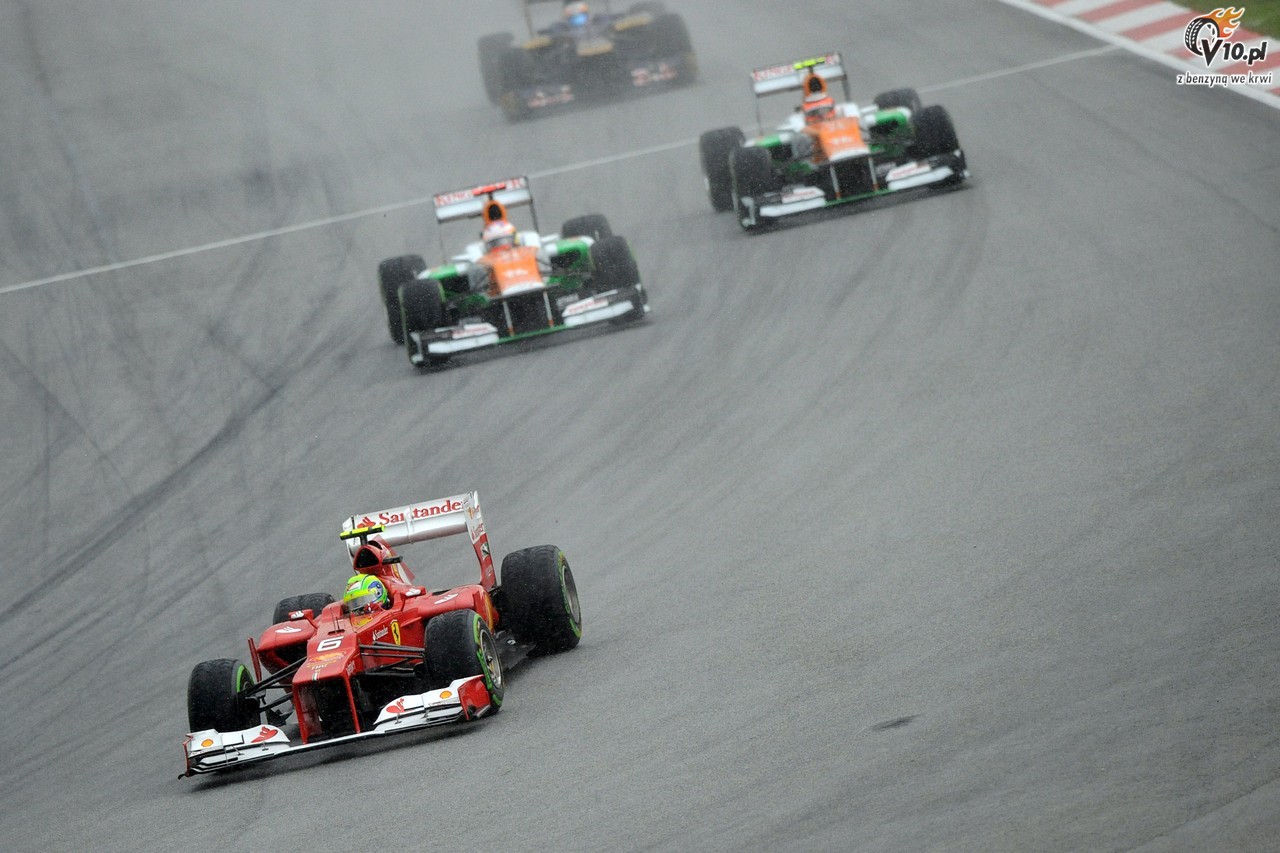 GP Malezji 2012 - niedziela