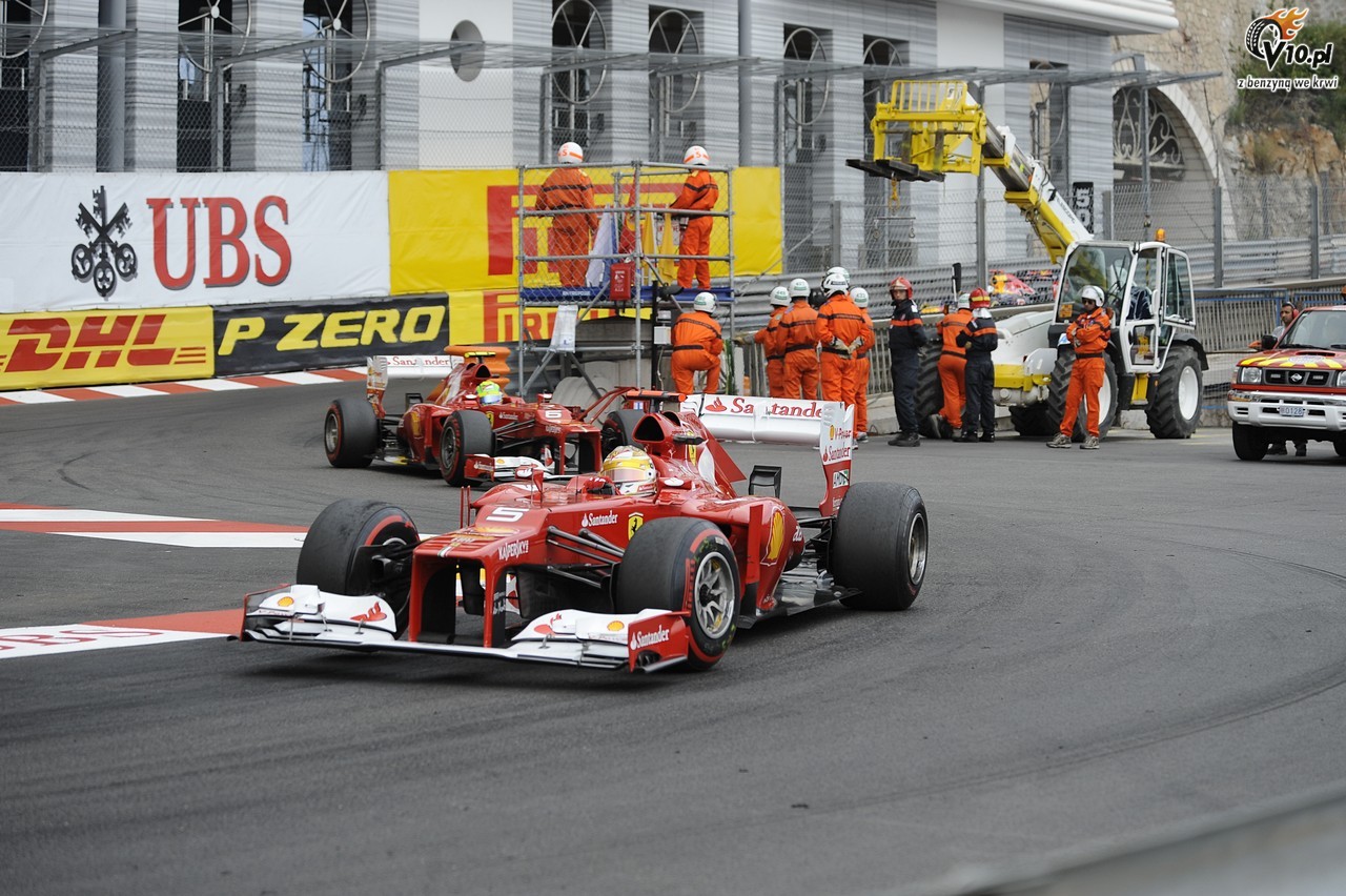 GP Monako 2012 - niedziela