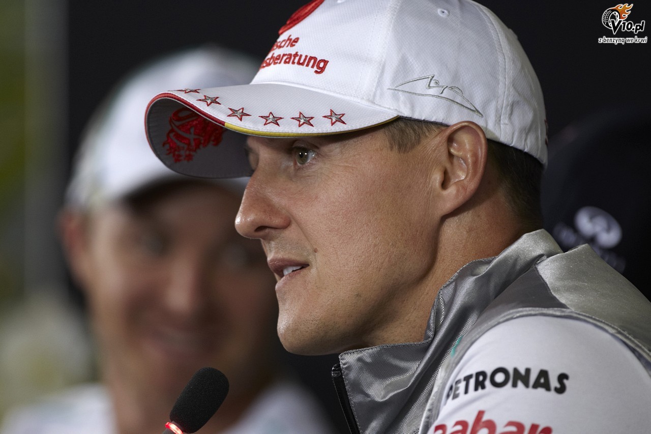 Schumacher: Przyczyn wypadku brak koncentracji