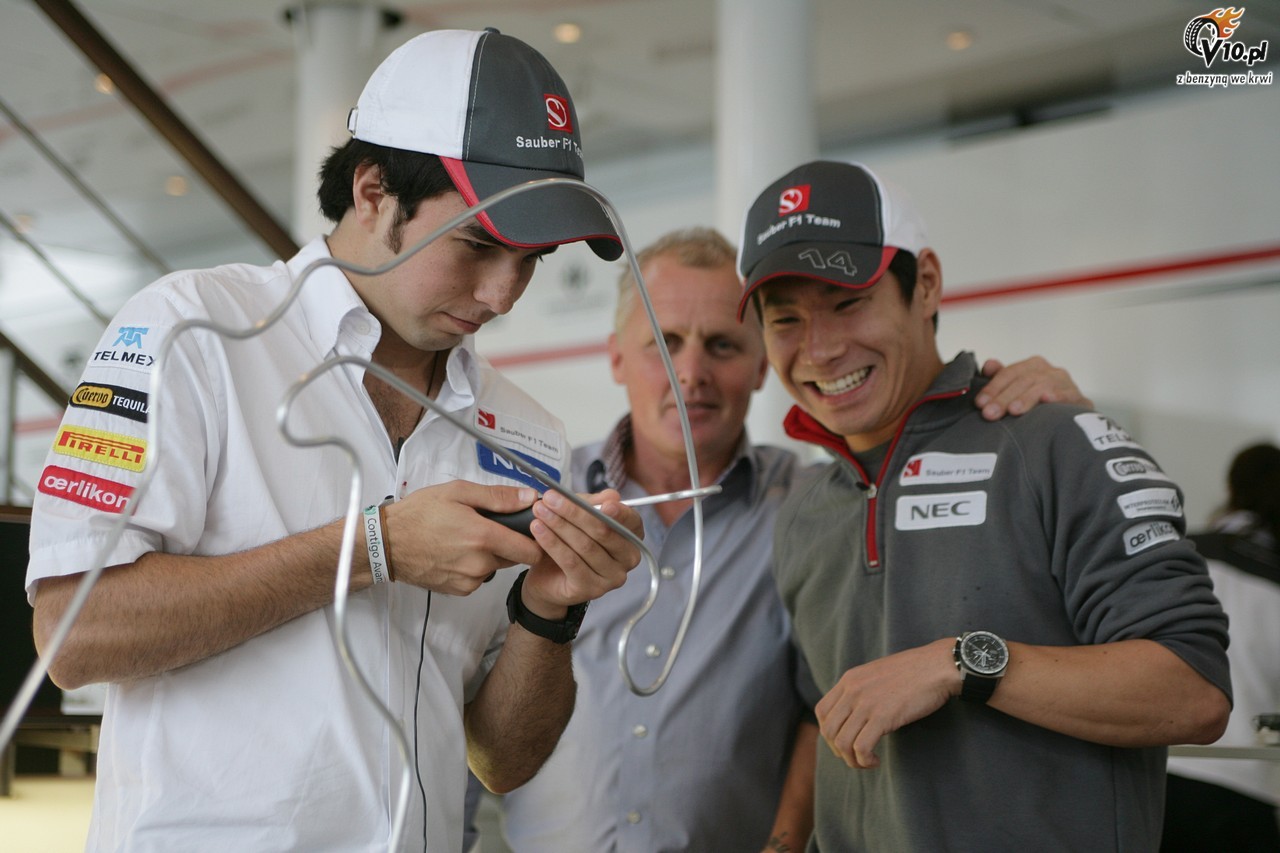 Peter Sauber wzniebowzity, Kobayashi i Perez czuj niedosyt