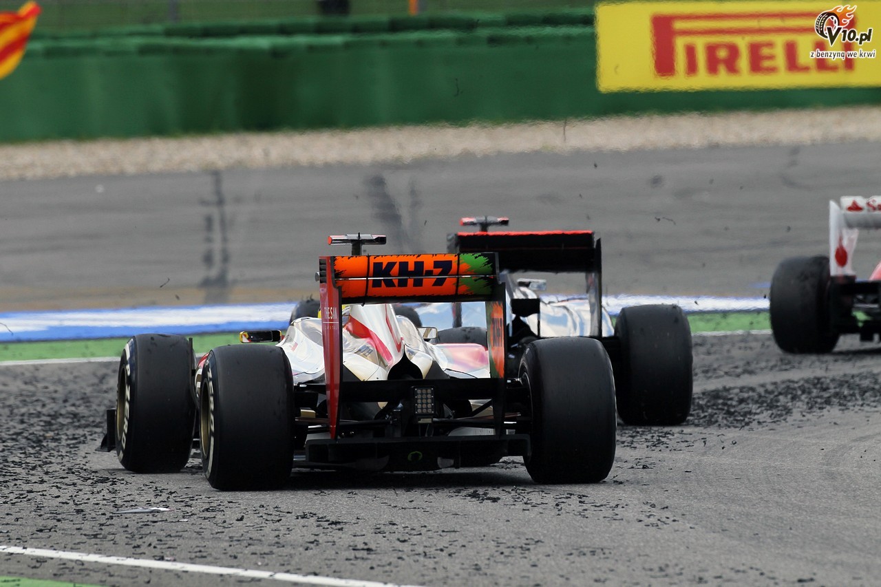 Nowe opony Pirelli dla F1 brudz tor mniej