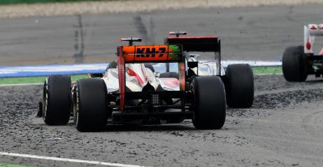 Pirelli zdeterminowane zmniejszyć zabrudzanie toru kawałkami opon
