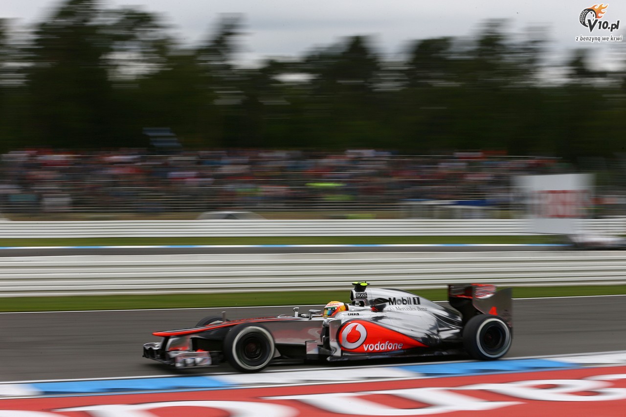 Hamilton o kapciu w GP Niemiec: Okrutny pech