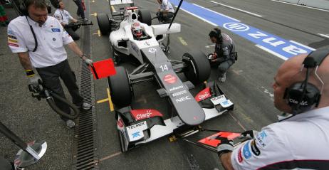 Peter Sauber wzniebowzięty, Kobayashi i Perez czują niedosyt