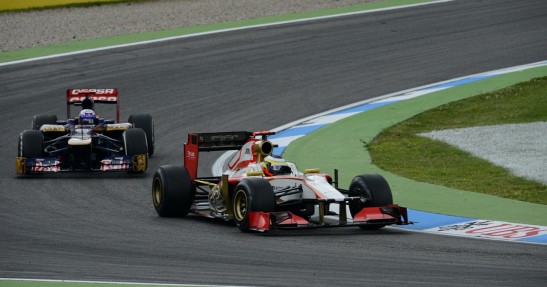 GP Niemiec 2012 - piątek