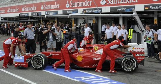 GP Niemiec 2012 - piątek
