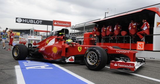 GP Niemiec 2012 - piątek