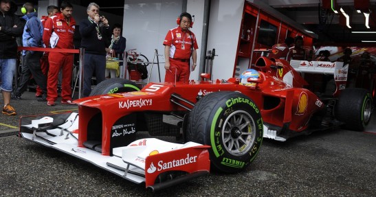 GP Niemiec 2012 - piątek