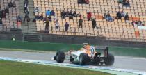 GP Niemiec - kwalifikacje: Alonso pokazuje klas na zalanym torze