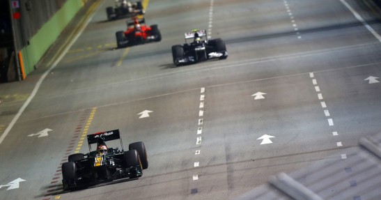 GP Singapuru 2012 - niedziela