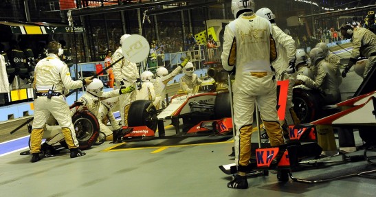 GP Singapuru 2012 - niedziela