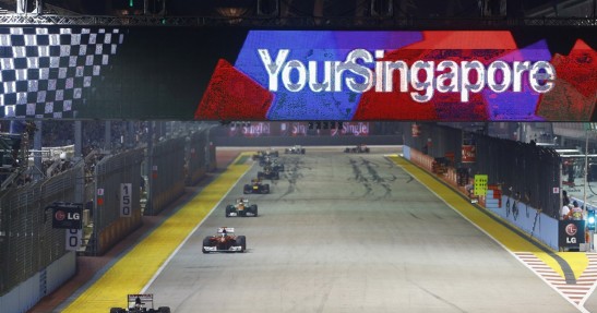 GP Singapuru 2012 - niedziela