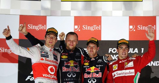 GP Singapuru 2012 - niedziela