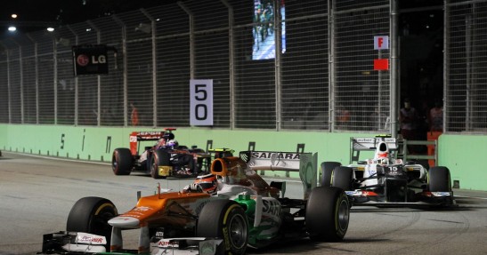 GP Singapuru 2012 - niedziela