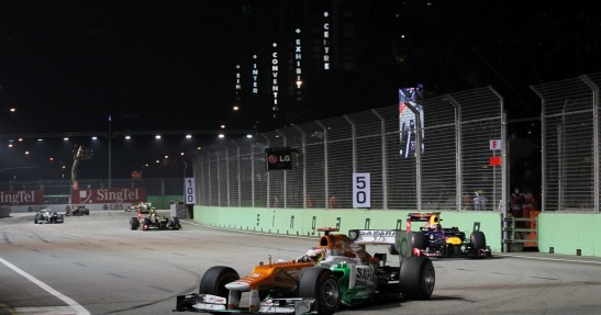 GP Singapuru 2012 - niedziela