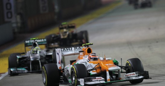 GP Singapuru 2012 - niedziela