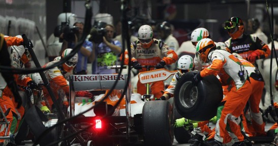 GP Singapuru 2012 - niedziela