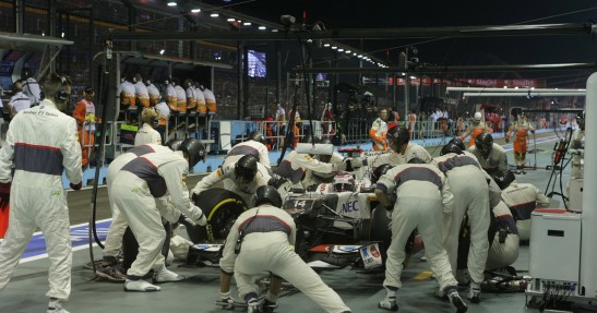 GP Singapuru 2012 - niedziela