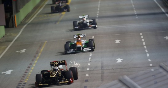 GP Singapuru 2012 - niedziela