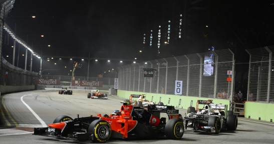 GP Singapuru 2012 - niedziela