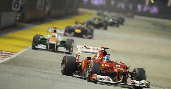 GP Singapuru 2012 - niedziela