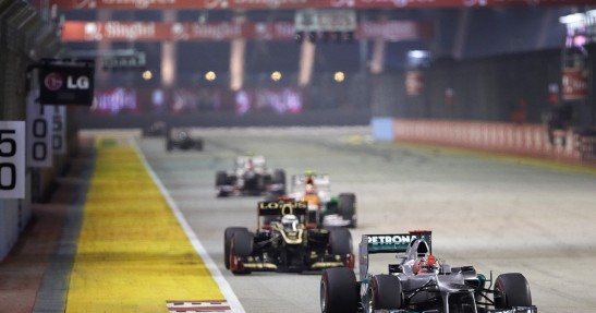 GP Singapuru 2012 - niedziela