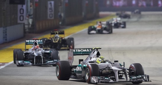 GP Singapuru 2012 - niedziela