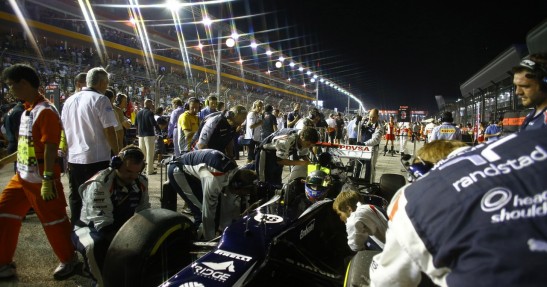 GP Singapuru 2012 - niedziela