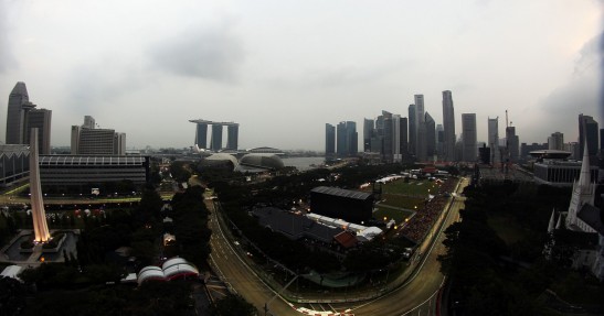 GP Singapuru 2012 - piątek
