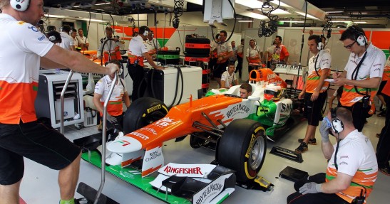 GP Singapuru 2012 - piątek