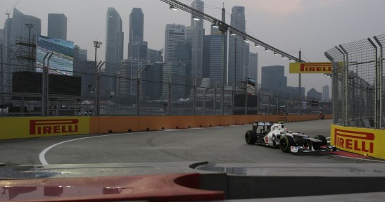 GP Singapuru 2012 - piątek