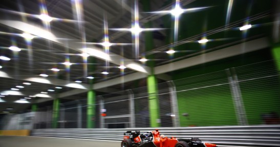 GP Singapuru 2012 - piątek