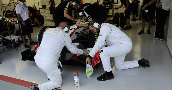 GP Singapuru 2012 - piątek