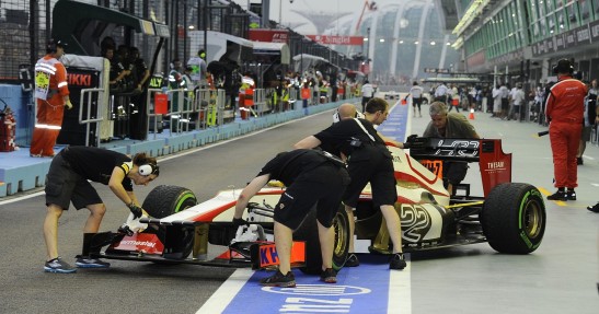 GP Singapuru 2012 - piątek