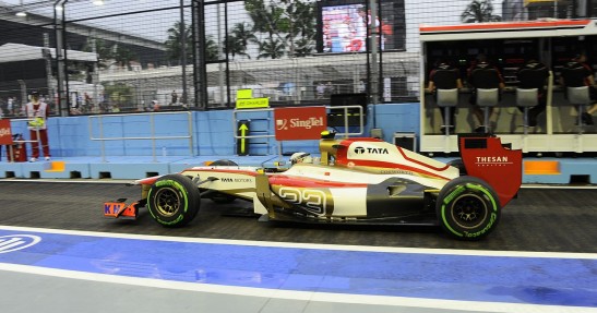 GP Singapuru 2012 - piątek