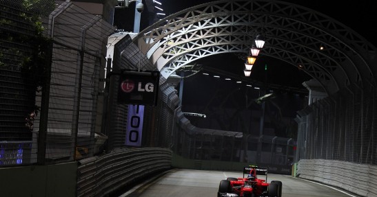 GP Singapuru 2012 - piątek