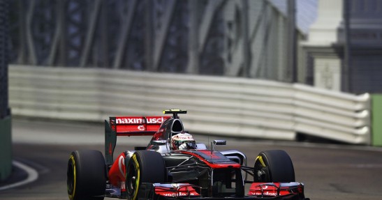 GP Singapuru 2012 - piątek