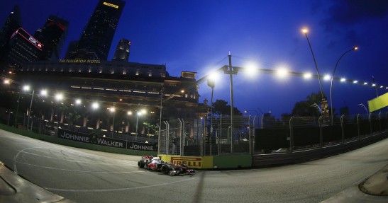 GP Singapuru 2012 - piątek