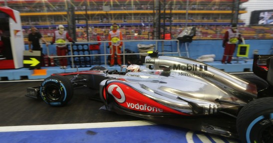 GP Singapuru 2012 - piątek