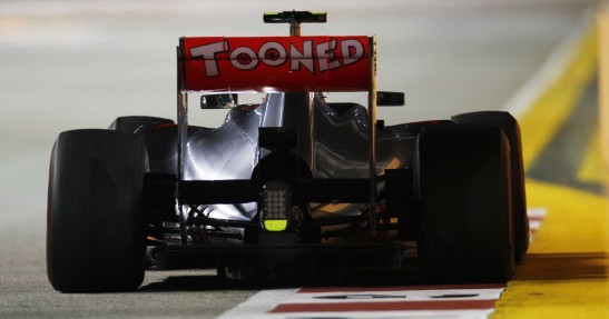 GP Singapuru 2012 - piątek