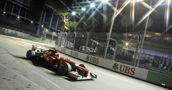 GP Singapuru 2012 - piątek